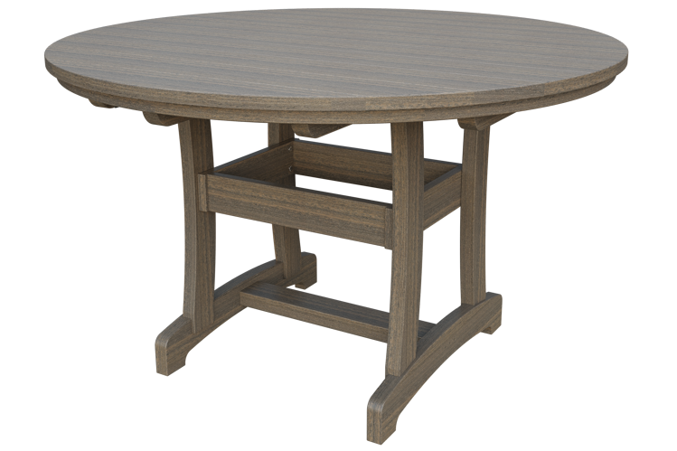 Patiova Recycled Plastic 54" Round Adirondack Dining Table (DINING HEIGHT) 30" HIGH - LEAD TIME TO SHIP 6 WEEKS OR LESS