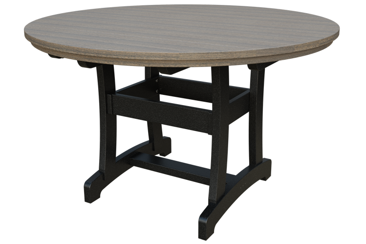 Patiova Recycled Plastic 54" Round Adirondack Dining Table (DINING HEIGHT) 30" HIGH - LEAD TIME TO SHIP 6 WEEKS OR LESS