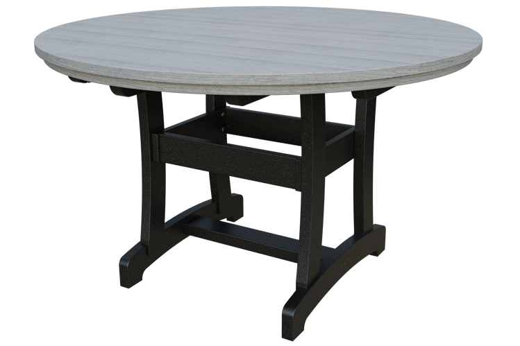 Patiova Recycled Plastic 54" Round Adirondack Dining Table (DINING HEIGHT) 30" HIGH - LEAD TIME TO SHIP 6 WEEKS OR LESS