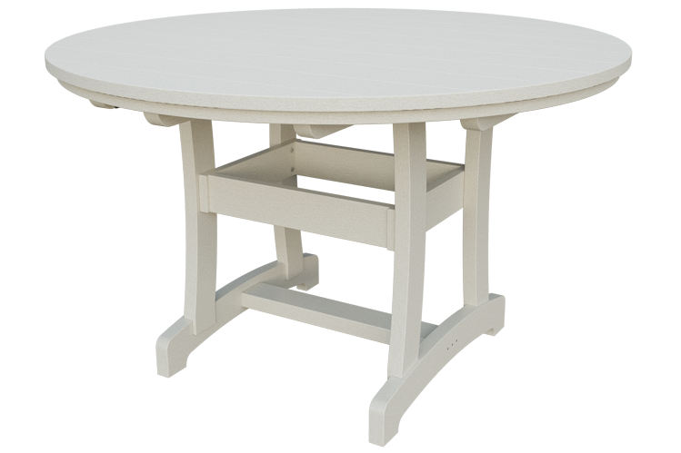 Patiova Recycled Plastic 54" Round Adirondack Dining Table (DINING HEIGHT) 30" HIGH - LEAD TIME TO SHIP 6 WEEKS OR LESS