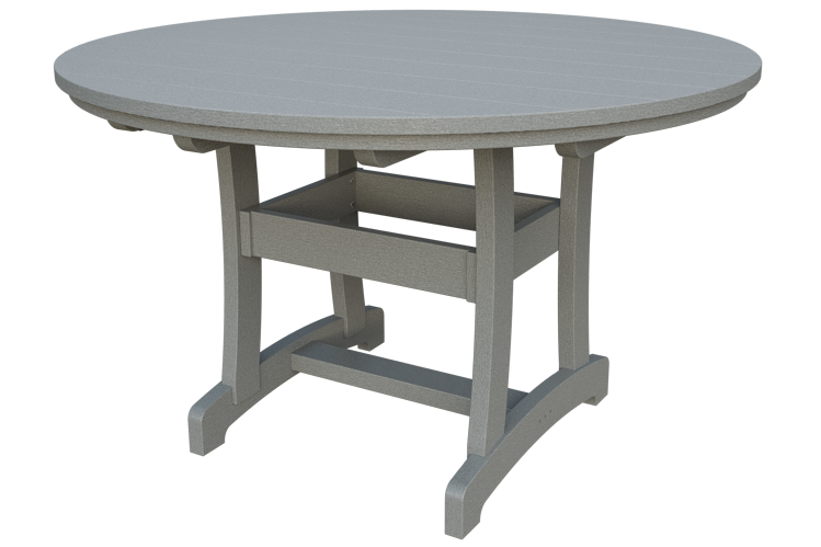 Patiova Recycled Plastic 54" Round Adirondack Dining Table (DINING HEIGHT) 30" HIGH - LEAD TIME TO SHIP 6 WEEKS OR LESS