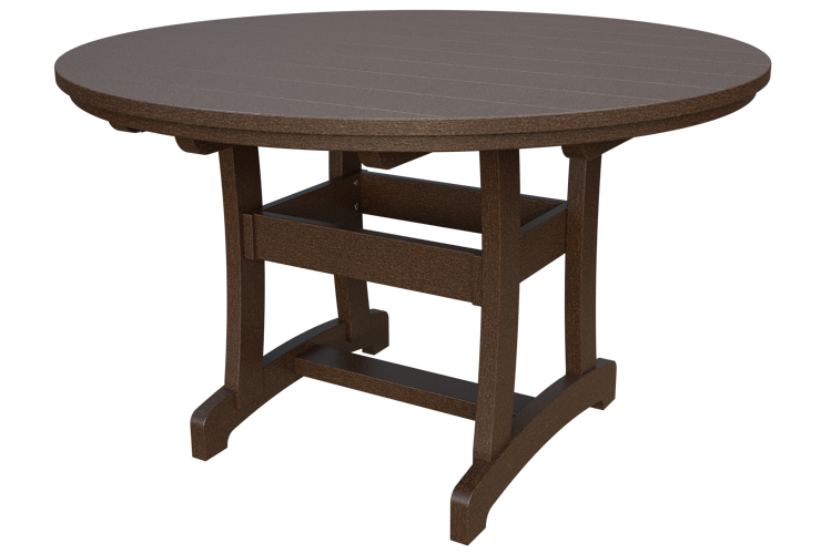 Patiova Recycled Plastic 54" Round Adirondack Dining Table (DINING HEIGHT) 30" HIGH - LEAD TIME TO SHIP 6 WEEKS OR LESS