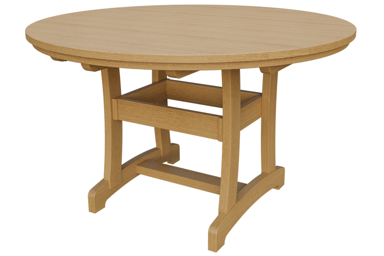 Patiova Recycled Plastic 54" Round Adirondack Dining Table (DINING HEIGHT) 30" HIGH - LEAD TIME TO SHIP 6 WEEKS OR LESS