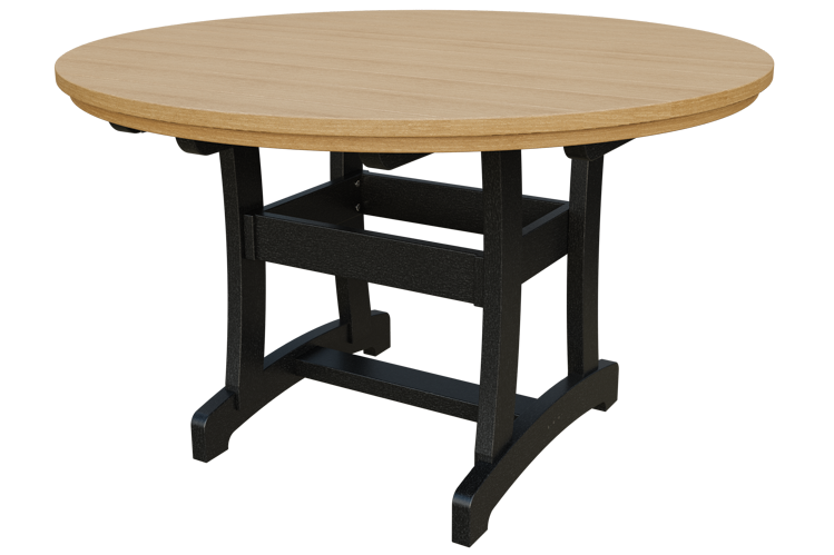 Patiova Recycled Plastic 54" Round Adirondack Dining Table (DINING HEIGHT) 30" HIGH - LEAD TIME TO SHIP 6 WEEKS OR LESS