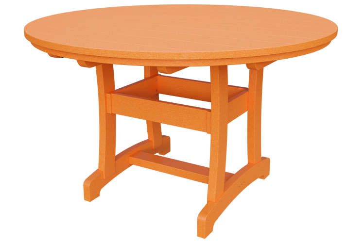 Patiova Recycled Plastic 54" Round Adirondack Dining Table (DINING HEIGHT) 30" HIGH - LEAD TIME TO SHIP 6 WEEKS OR LESS