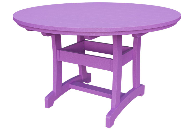 Patiova Recycled Plastic 54" Round Adirondack Dining Table (DINING HEIGHT) 30" HIGH - LEAD TIME TO SHIP 6 WEEKS OR LESS