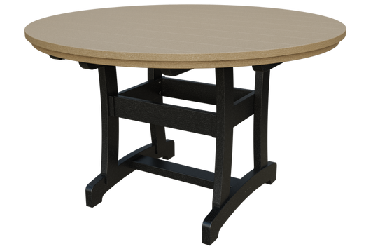 Patiova Recycled Plastic 54" Round Adirondack Dining Table (DINING HEIGHT) 30" HIGH - LEAD TIME TO SHIP 6 WEEKS OR LESS