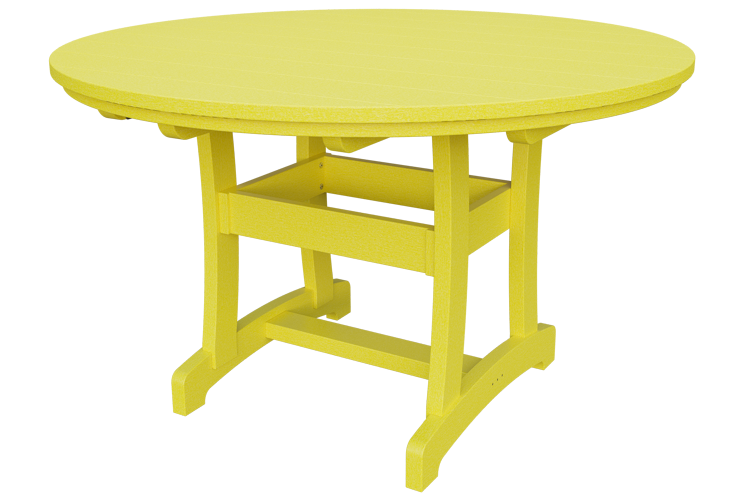 Patiova Recycled Plastic 54" Round Adirondack Dining Table (DINING HEIGHT) 30" HIGH - LEAD TIME TO SHIP 6 WEEKS OR LESS