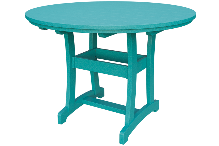 Patiova Recycled Plastic 54" Round Adirondack Table (COUNTER HEIGHT) 35" HIGH - LEAD TIME TO SHIP 6 WEEKS OR LESS