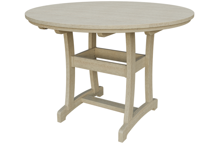 Patiova Recycled Plastic 54" Round Adirondack Table (COUNTER HEIGHT) 35" HIGH - LEAD TIME TO SHIP 6 WEEKS OR LESS