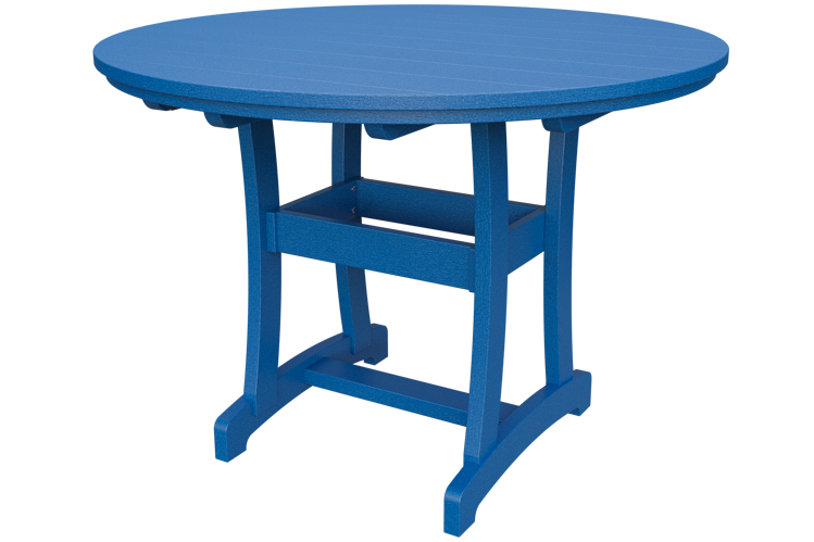 Patiova Recycled Plastic 54" Round Adirondack Table (COUNTER HEIGHT) 35" HIGH - LEAD TIME TO SHIP 6 WEEKS OR LESS