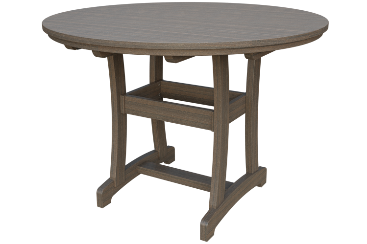 Patiova Recycled Plastic 54" Round Adirondack Table (COUNTER HEIGHT) 35" HIGH - LEAD TIME TO SHIP 6 WEEKS OR LESS