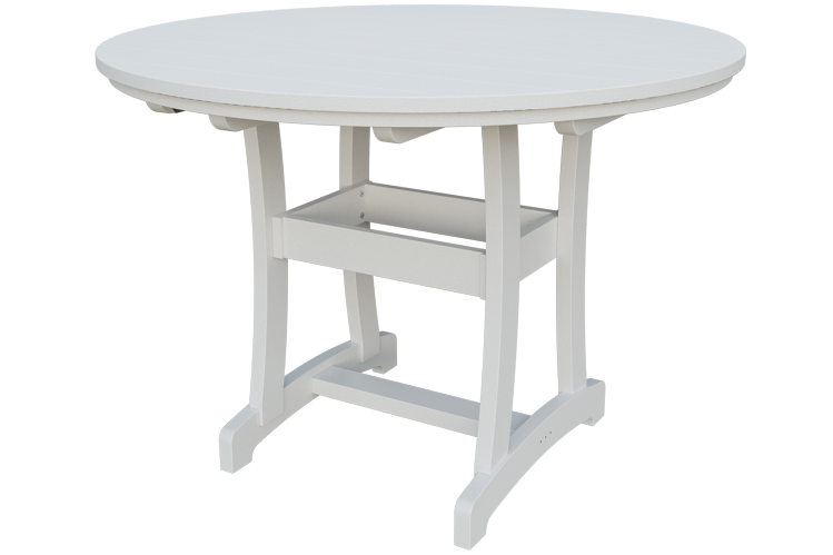 Patiova Recycled Plastic 54" Round Adirondack Table (COUNTER HEIGHT) 35" HIGH - LEAD TIME TO SHIP 6 WEEKS OR LESS