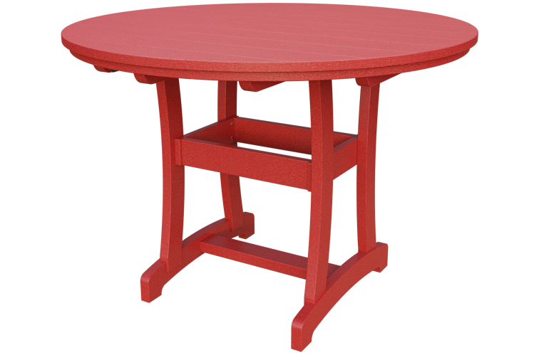 Patiova Recycled Plastic 54" Round Adirondack Table (COUNTER HEIGHT) 35" HIGH - LEAD TIME TO SHIP 6 WEEKS OR LESS