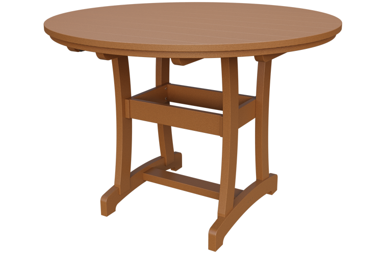 Patiova Recycled Plastic 54" Round Adirondack Table (COUNTER HEIGHT) 35" HIGH - LEAD TIME TO SHIP 6 WEEKS OR LESS