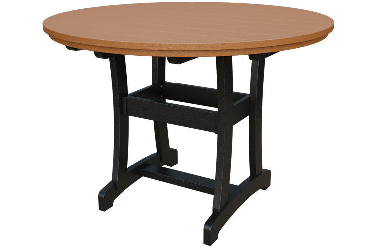 Patiova Recycled Plastic 54" Round Adirondack Table (COUNTER HEIGHT) 35" HIGH - LEAD TIME TO SHIP 6 WEEKS OR LESS