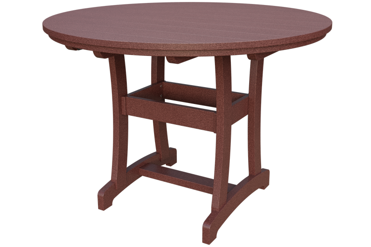 Patiova Recycled Plastic 54" Round Adirondack Table (COUNTER HEIGHT) 35" HIGH - LEAD TIME TO SHIP 6 WEEKS OR LESS