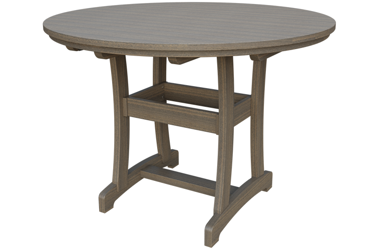 Patiova Recycled Plastic 54" Round Adirondack Table (COUNTER HEIGHT) 35" HIGH - LEAD TIME TO SHIP 6 WEEKS OR LESS