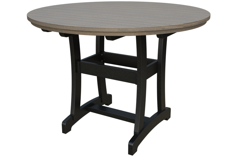 Patiova Recycled Plastic 54" Round Adirondack Table (COUNTER HEIGHT) 35" HIGH - LEAD TIME TO SHIP 6 WEEKS OR LESS