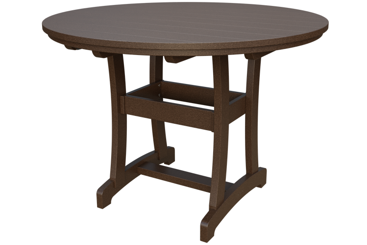 Patiova Recycled Plastic 54" Round Adirondack Table (COUNTER HEIGHT) 35" HIGH - LEAD TIME TO SHIP 6 WEEKS OR LESS