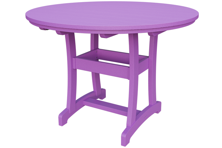 Patiova Recycled Plastic 54" Round Adirondack Table (COUNTER HEIGHT) 35" HIGH - LEAD TIME TO SHIP 6 WEEKS OR LESS