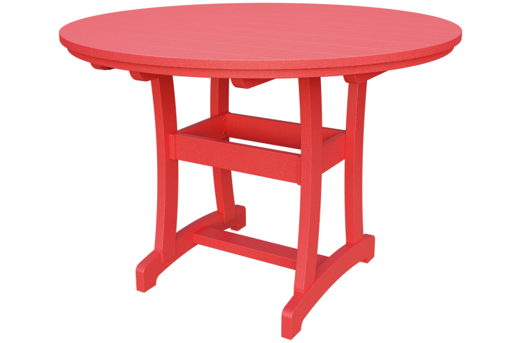 Patiova Recycled Plastic 54" Round Adirondack Table (COUNTER HEIGHT) 35" HIGH - LEAD TIME TO SHIP 6 WEEKS OR LESS