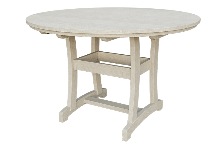 Patiova Recycled Plastic 54" Round Adirondack Table (COUNTER HEIGHT) 35" HIGH - LEAD TIME TO SHIP 6 WEEKS OR LESS