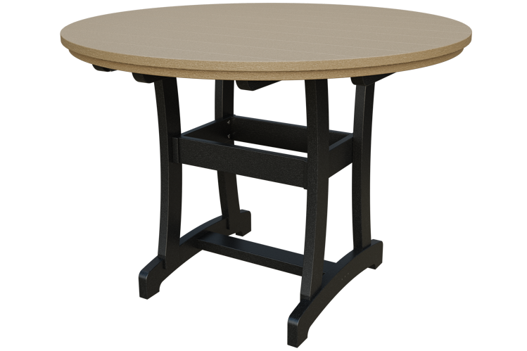 Patiova Recycled Plastic 54" Round Adirondack Table (COUNTER HEIGHT) 35" HIGH - LEAD TIME TO SHIP 6 WEEKS OR LESS