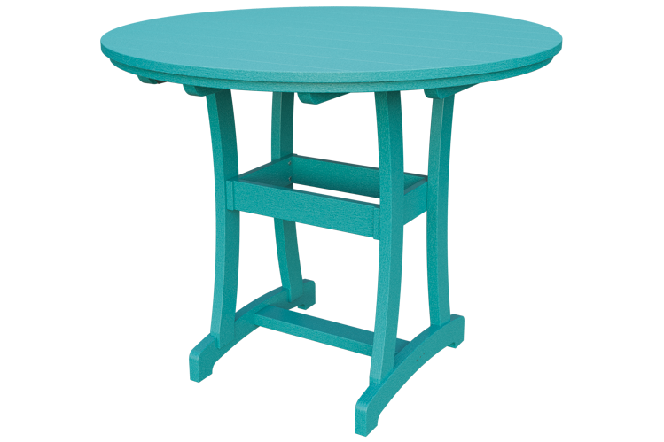 Patiova Recycled Plastic 54" Round Adirondack Bar Table (BAR HEIGHT) 40" HIGH - LEAD TIME TO SHIP 6 WEEKS OR LESS