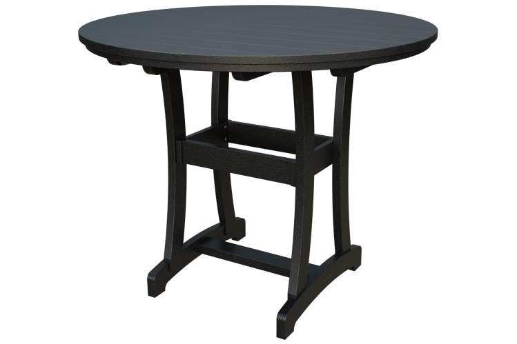 Patiova Recycled Plastic 54" Round Adirondack Bar Table (BAR HEIGHT) 40" HIGH - LEAD TIME TO SHIP 6 WEEKS OR LESS