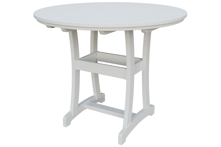 Patiova Recycled Plastic 54" Round Adirondack Bar Table (BAR HEIGHT) 40" HIGH - LEAD TIME TO SHIP 6 WEEKS OR LESS