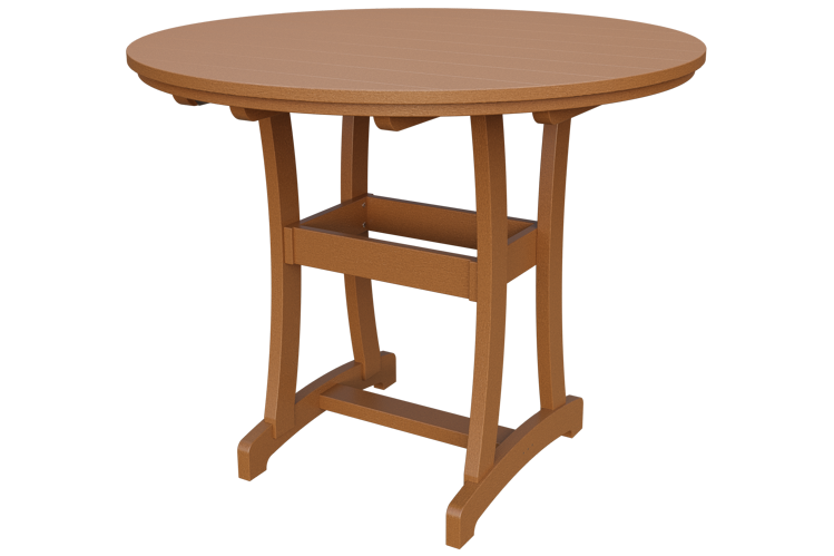 Patiova Recycled Plastic 54" Round Adirondack Bar Table (BAR HEIGHT) 40" HIGH - LEAD TIME TO SHIP 6 WEEKS OR LESS