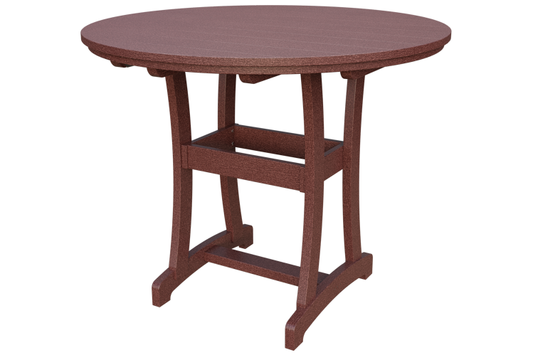 Patiova Recycled Plastic 54" Round Adirondack Bar Table (BAR HEIGHT) 40" HIGH - LEAD TIME TO SHIP 6 WEEKS OR LESS