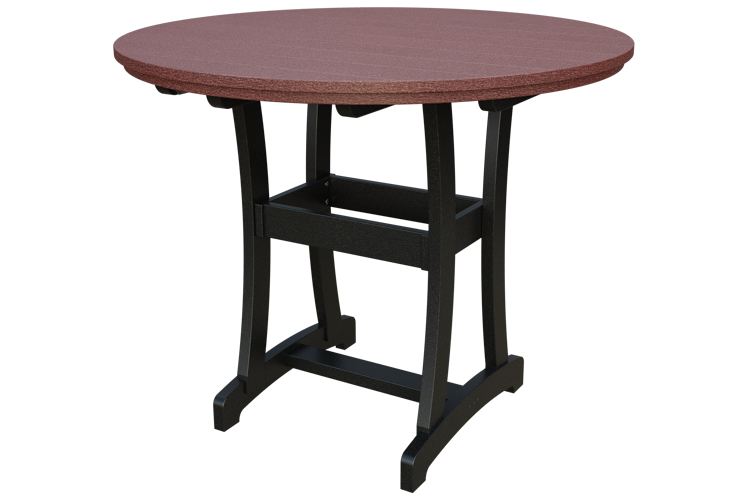 Patiova Recycled Plastic 54" Round Adirondack Bar Table (BAR HEIGHT) 40" HIGH - LEAD TIME TO SHIP 6 WEEKS OR LESS