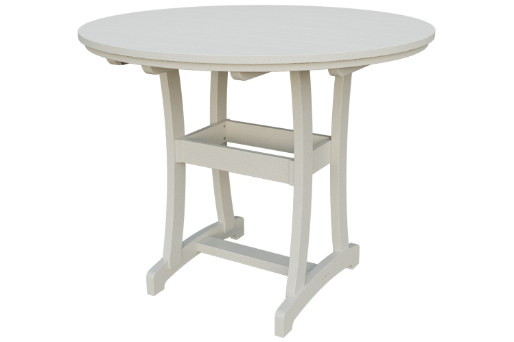 Patiova Recycled Plastic 54" Round Adirondack Bar Table (BAR HEIGHT) 40" HIGH - LEAD TIME TO SHIP 6 WEEKS OR LESS