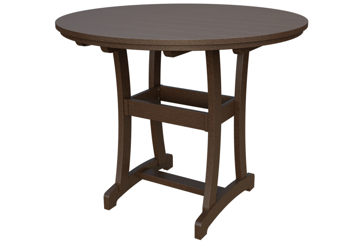 Patiova Recycled Plastic 54" Round Adirondack Bar Table (BAR HEIGHT) 40" HIGH - LEAD TIME TO SHIP 6 WEEKS OR LESS