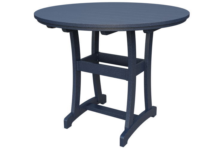 Patiova Recycled Plastic 54" Round Adirondack Bar Table (BAR HEIGHT) 40" HIGH - LEAD TIME TO SHIP 6 WEEKS OR LESS