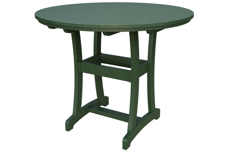 Patiova Recycled Plastic 54" Round Adirondack Bar Table (BAR HEIGHT) 40" HIGH - LEAD TIME TO SHIP 6 WEEKS OR LESS