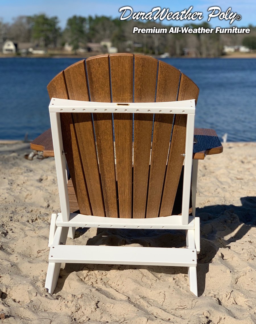 Patio Surplus® Recycled Plastic Folding Adirondack Chairs King Size - LEAD TIME TO SHIP 2 TO 3 BUSINESS DAYS