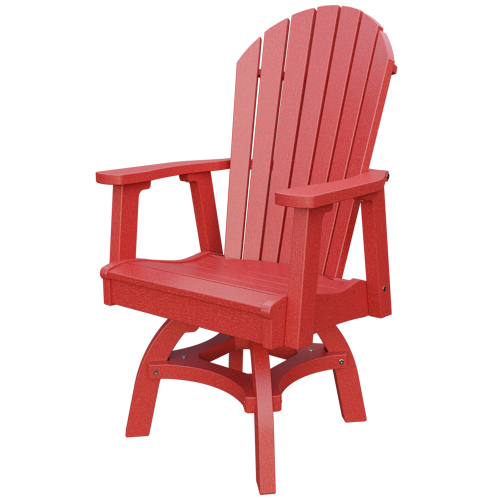 Patiova Recycled Plastic Adirondack Swivel Chair (Dining Height) - LEAD TIME TO SHIP 4 WEEKS