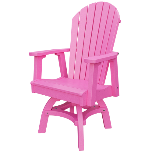 Patiova Recycled Plastic Adirondack Swivel Chair (Dining Height) - LEAD TIME TO SHIP 4 WEEKS