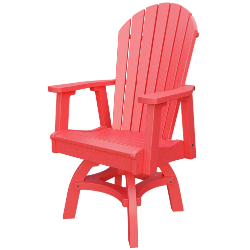 Patiova Recycled Plastic Adirondack Swivel Chair (Dining Height) - LEAD TIME TO SHIP 4 WEEKS