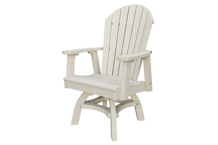 Patiova Recycled Plastic Adirondack Swivel Chair (Dining Height) - LEAD TIME TO SHIP 4 WEEKS