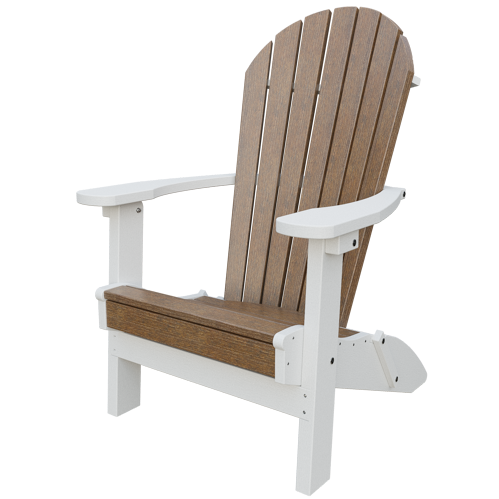 Patiova Recycled Plastic Amish Crafted Adirondack Folding Chair - LEAD TIME TO SHIP 6 WEEKS OR LESS