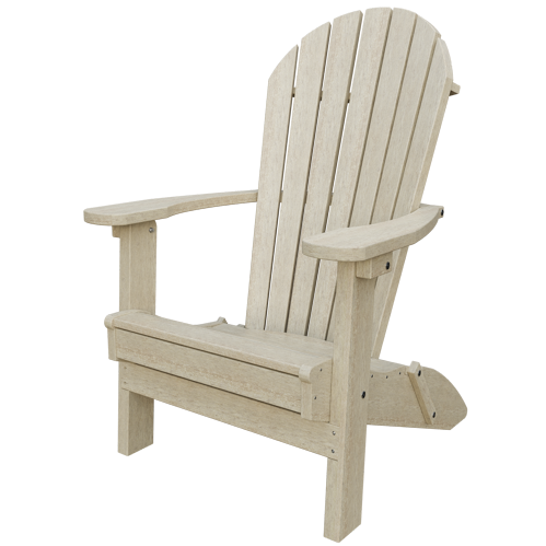 Patiova Recycled Plastic Amish Crafted Adirondack Folding Chair - LEAD TIME TO SHIP 6 WEEKS OR LESS