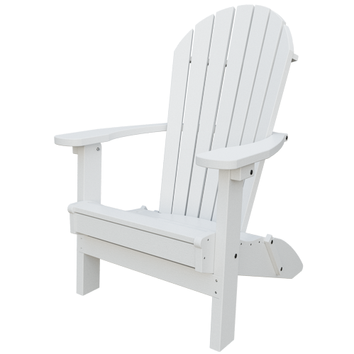 Patiova Recycled Plastic Amish Crafted Adirondack Folding Chair - LEAD TIME TO SHIP 6 WEEKS OR LESS