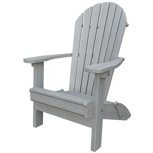 Patiova Recycled Plastic Amish Crafted Adirondack Folding Chair - LEAD TIME TO SHIP 6 WEEKS OR LESS