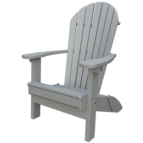 Patiova Recycled Plastic Amish Crafted Adirondack Folding Chair - LEAD TIME TO SHIP 6 WEEKS OR LESS