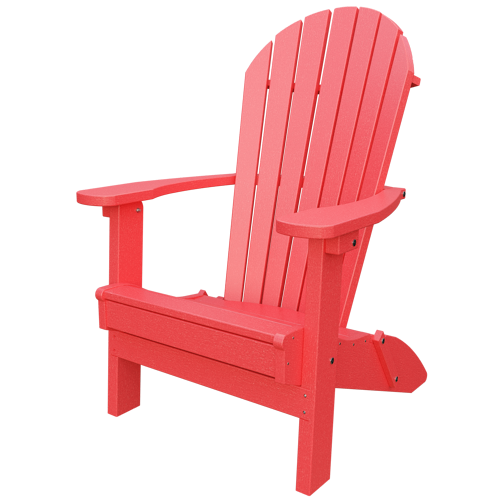 Patiova Recycled Plastic Amish Crafted Adirondack Folding Chair - LEAD TIME TO SHIP 6 WEEKS OR LESS