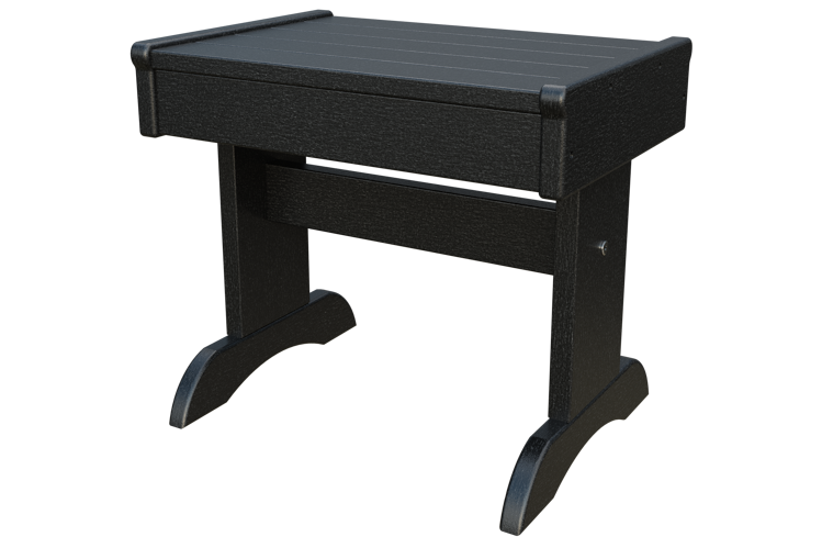 Patiova Recycled Plastic Adirondack Rectangular End Table - LEAD TIME TO SHIP 6 WEEKS OR LESS